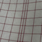 Vintage shallow plate with towel pattern Gien