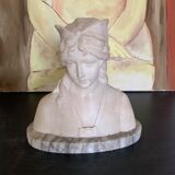 Alabaster bust