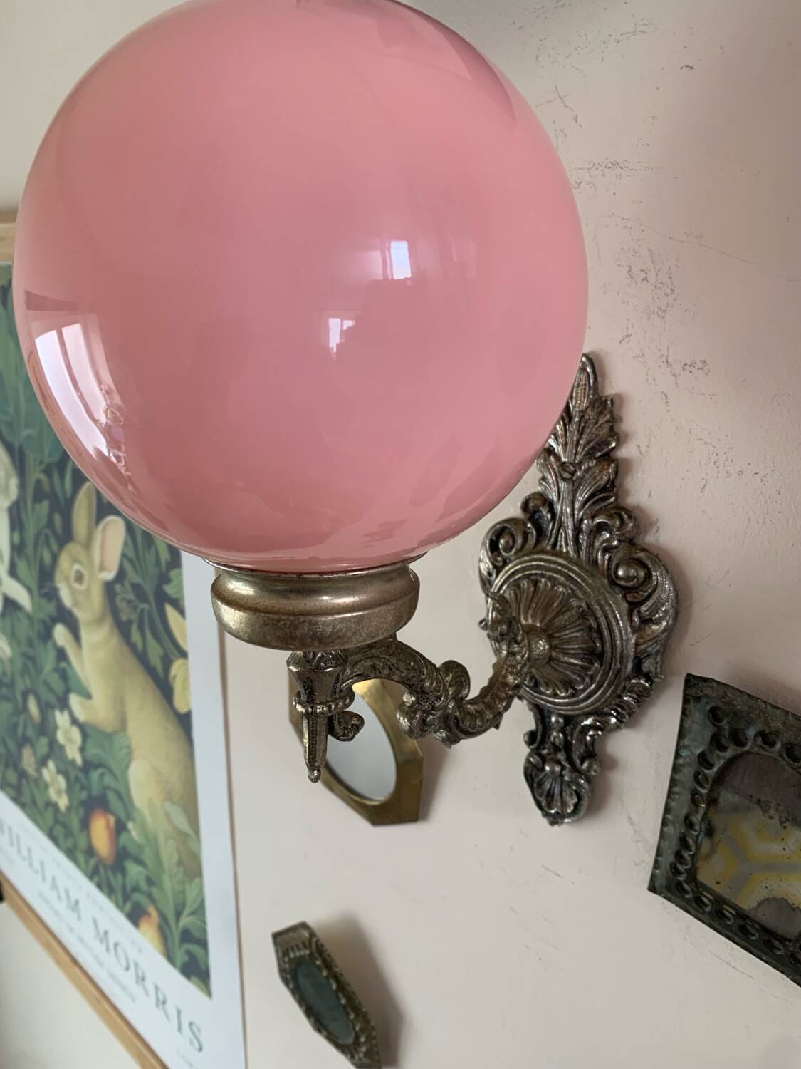 Pair of antique wall sconces