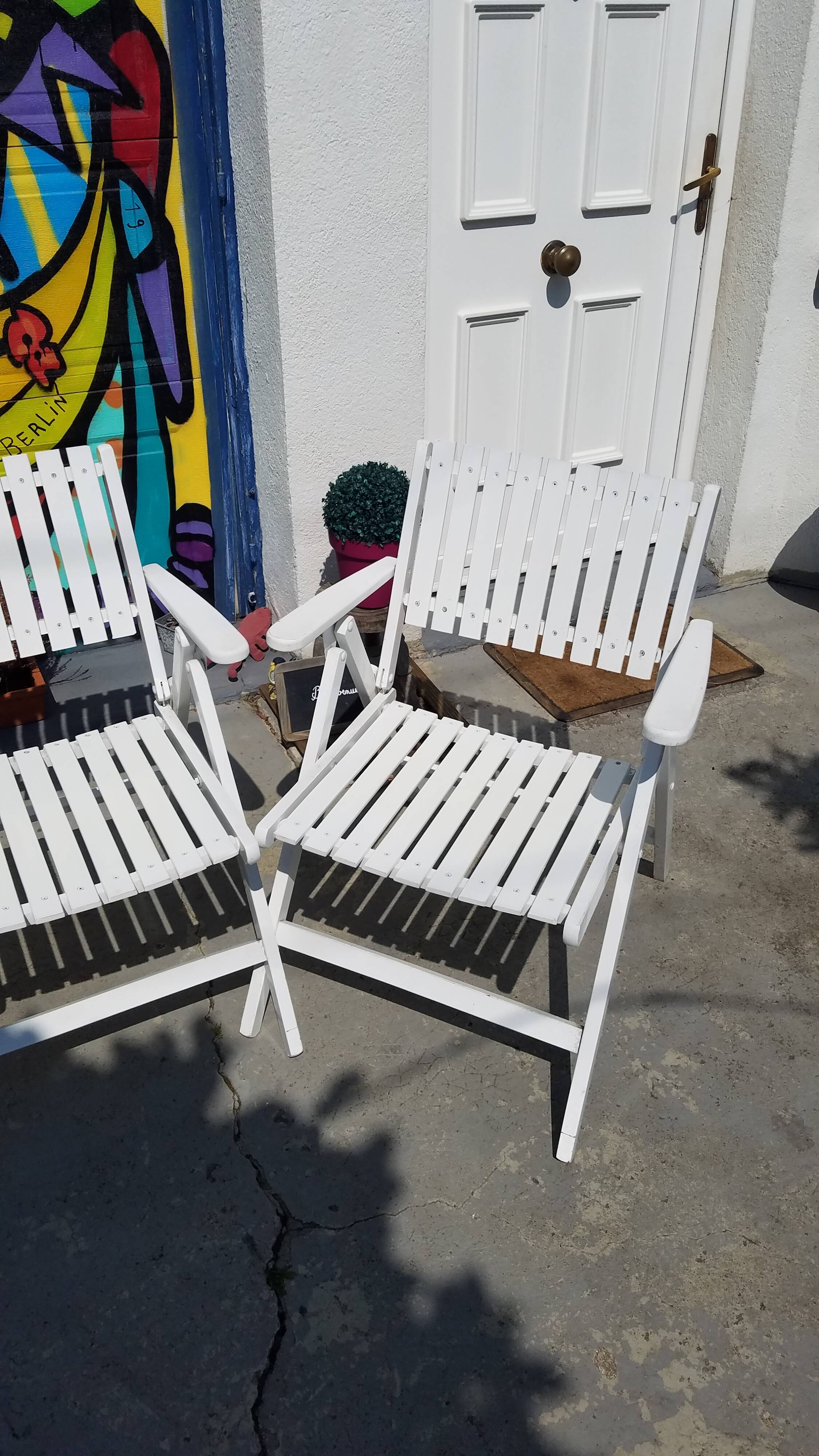 Set de 4 chaises jardin Gleizes
