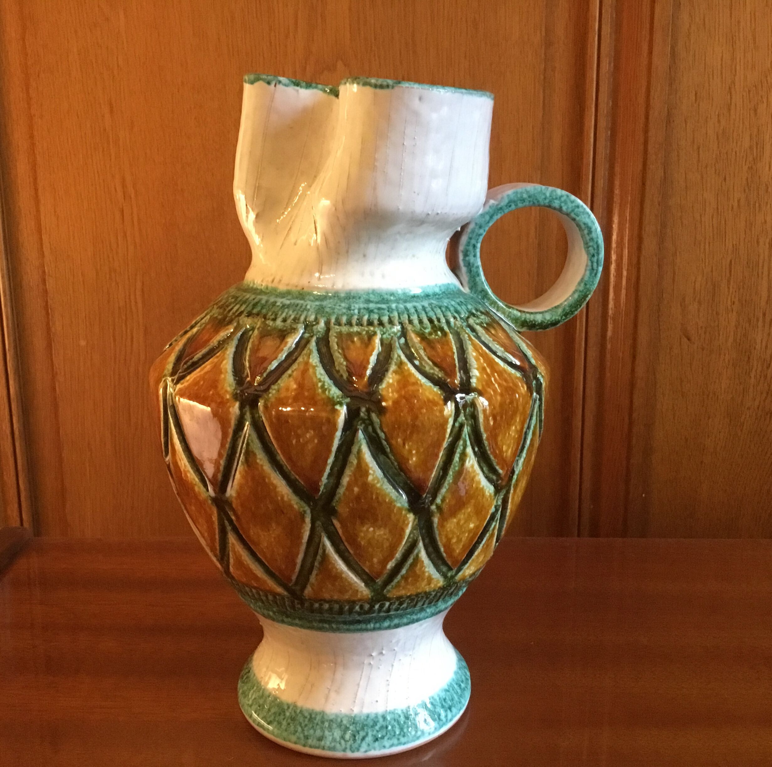 Ceramic pitcher