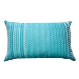 Coussin Kachin bleu turquoise
