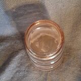 Golden blown glass Art Deco vase