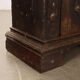 Neo-baroque antique buffet in silvered pine, Italy, 19th century