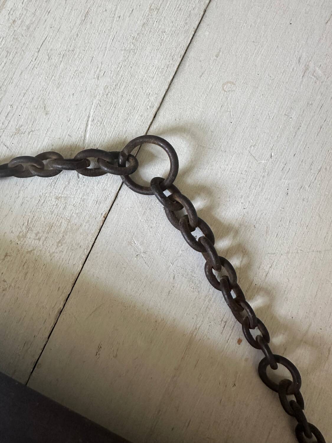 Bamboo-shaped wooden mirror