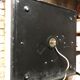 Vintage ceiling lamp black lacquered metal and resin around 1960