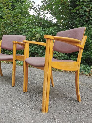 Paire de fauteuils vintage années 70-80
