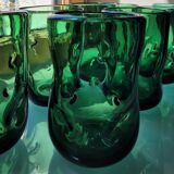 Vintage blown glass cups from the 50/60s