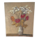 Bouquet of flowers, oil on wood panel, signed Vlad Tiberin.