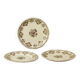 Lot de 3 assiettes moustiers olerys