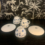 Myott Finlandia cups, saucers and sugar pot set