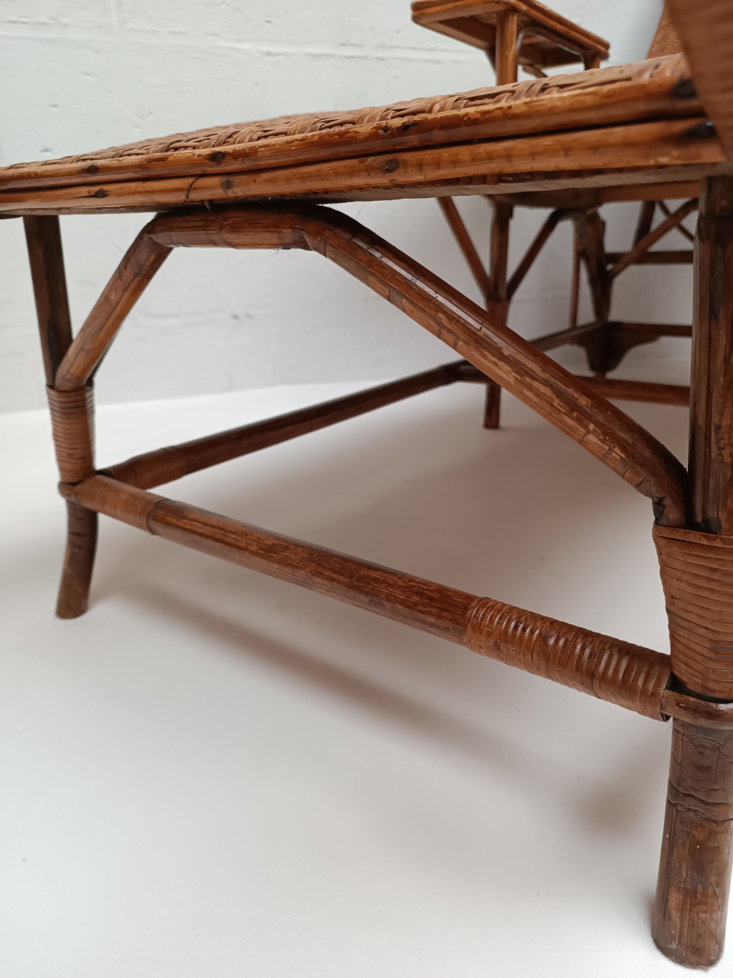 Antique rattan chair 1900