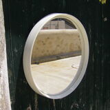 Vintage circular mirror