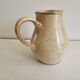 Ceramic Jug Flower Pattern - Signed Les Grottes Dieulefit