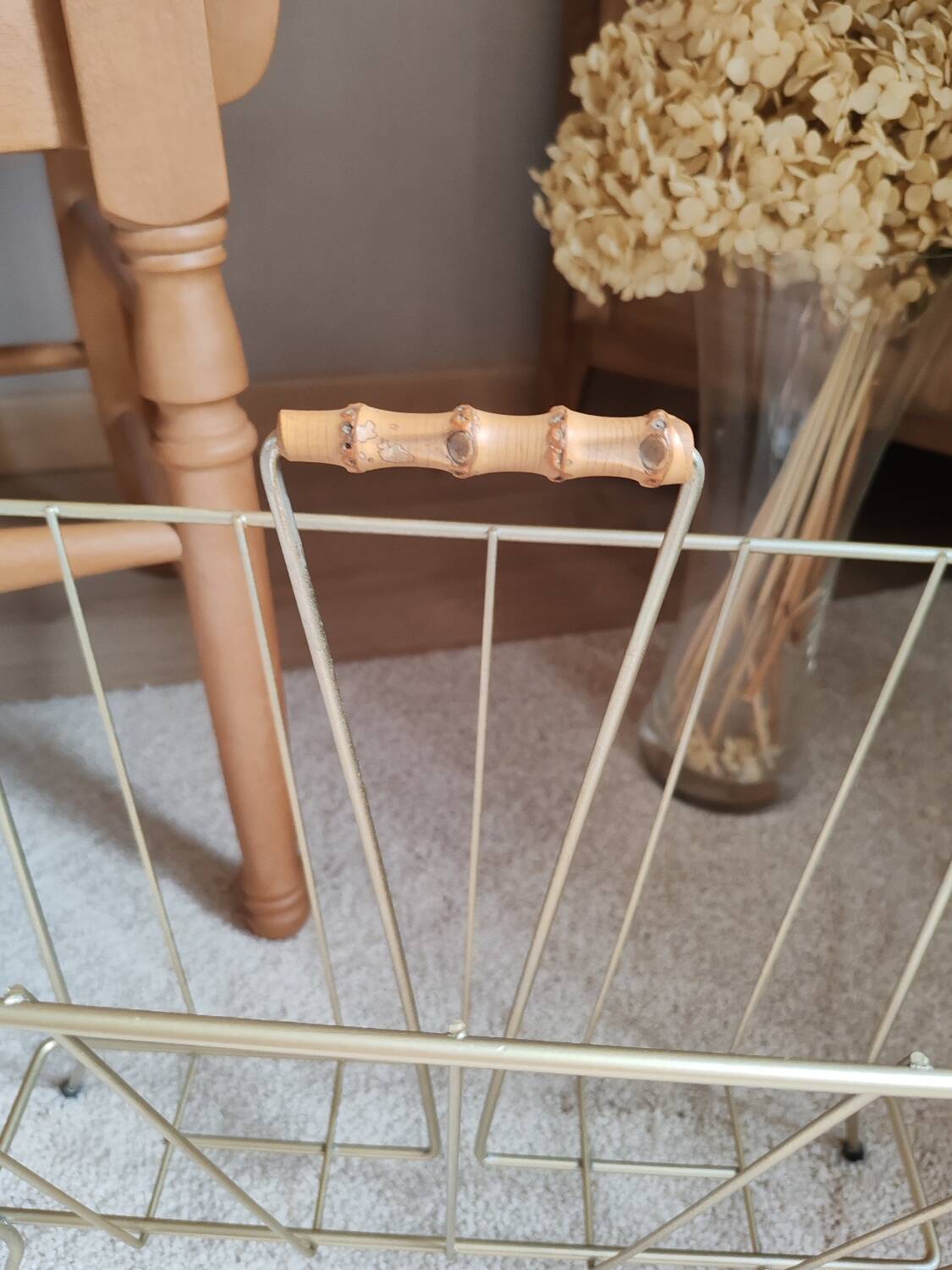 Vintage magazine rack