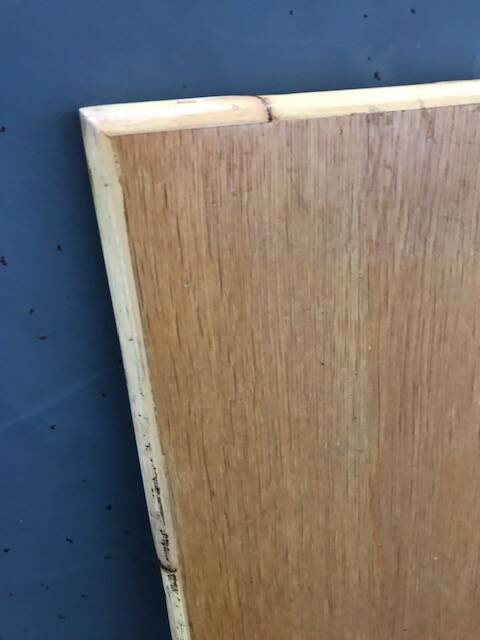 Vintage Bamboo Extendable Table
