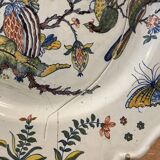 Round dish Sinceny 18th century