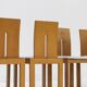 Vintage Italian dining room chairs set of 8