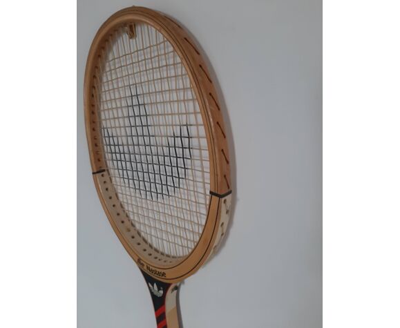 Vintage tennis racket adidas Ilie Nastase | Selency