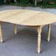 Louis Philippe extendable round dining table 160cm 20th century