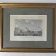 Old engraving of Toulon under glass and Marie Louise