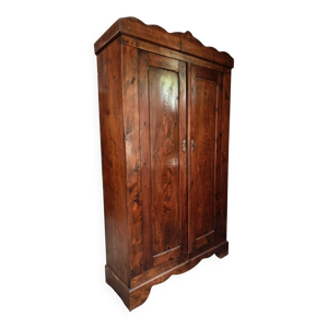 Armoire bonnetière ancienne - rustique