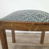 Art Decò set of chairs with stool