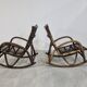 Pair of vintage bentwood rocking chairs, 1960s