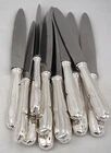 Boulenger Rambouillet, 12 silver-plated table knives, excellent condition.