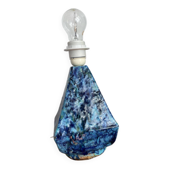 Glazed stoneware lamp base