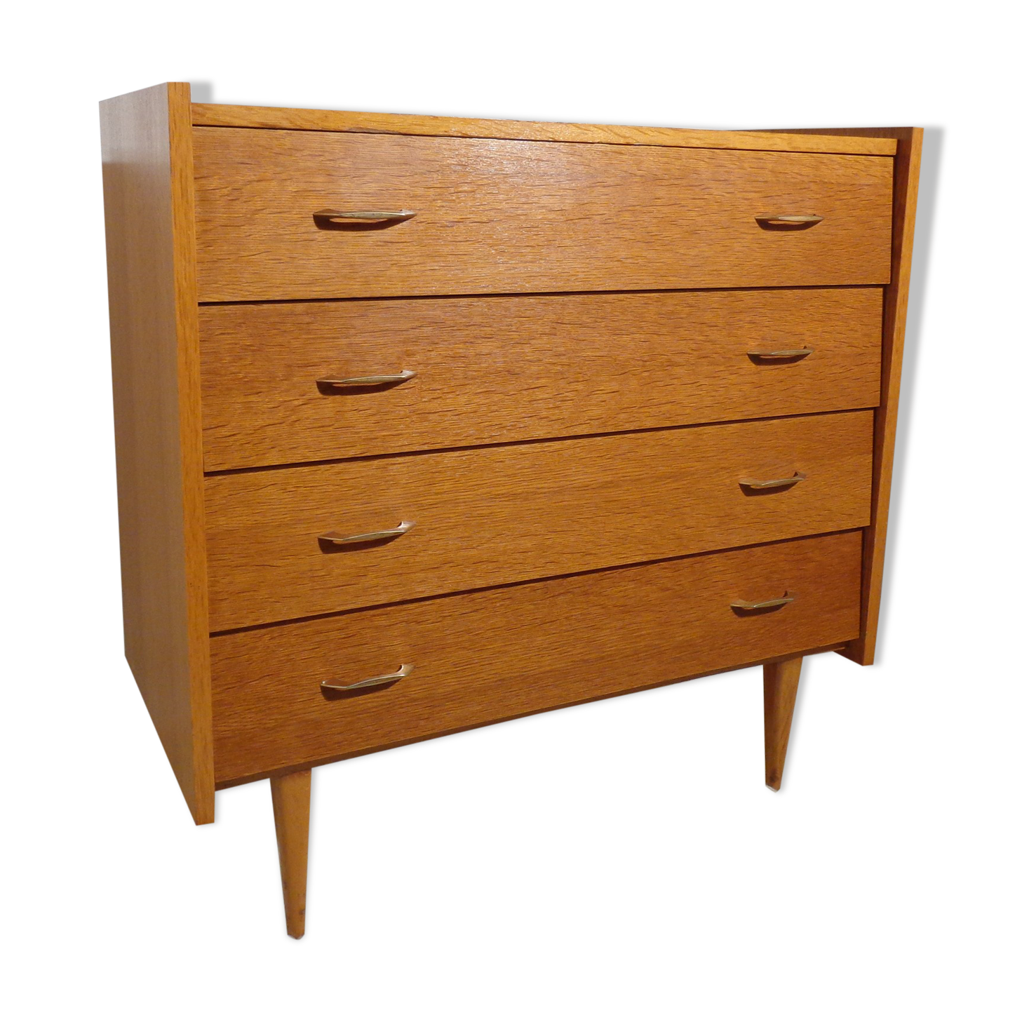 Vintage dresser 1960s light oak