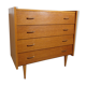 Vintage dresser 1960s light oak