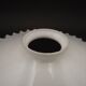 Opaline white glass pendant lampshade with scalloped edge 256