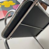 Art Deco Chromed Steel Bar Cart by Robert Mallet-Stevens, France, 1925