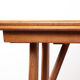 Large extendable dining table, 320 cm, in oak, Guillerme and Chambron.