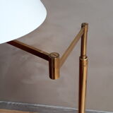 Floor lamp polished brass 60s