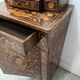 Dutch marquetry dressing table, 19th century.