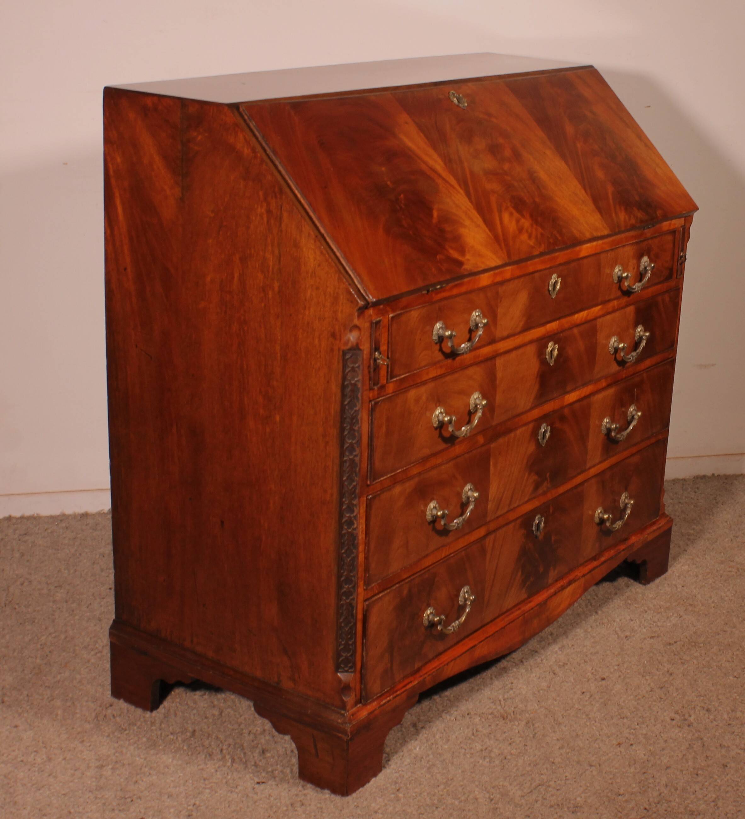 18th century period mahogany secretary