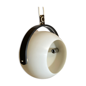 Space age ball sphere pendant by Temde Switzerland, 1970s