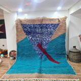 Handmade wool Berber rug 300X200 cm