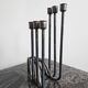 Set of 3 modern mid-century candle holders by Lino Sabattini