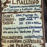 Tapisserie murale Flandre - Point de l'Halluin 130x185 cm