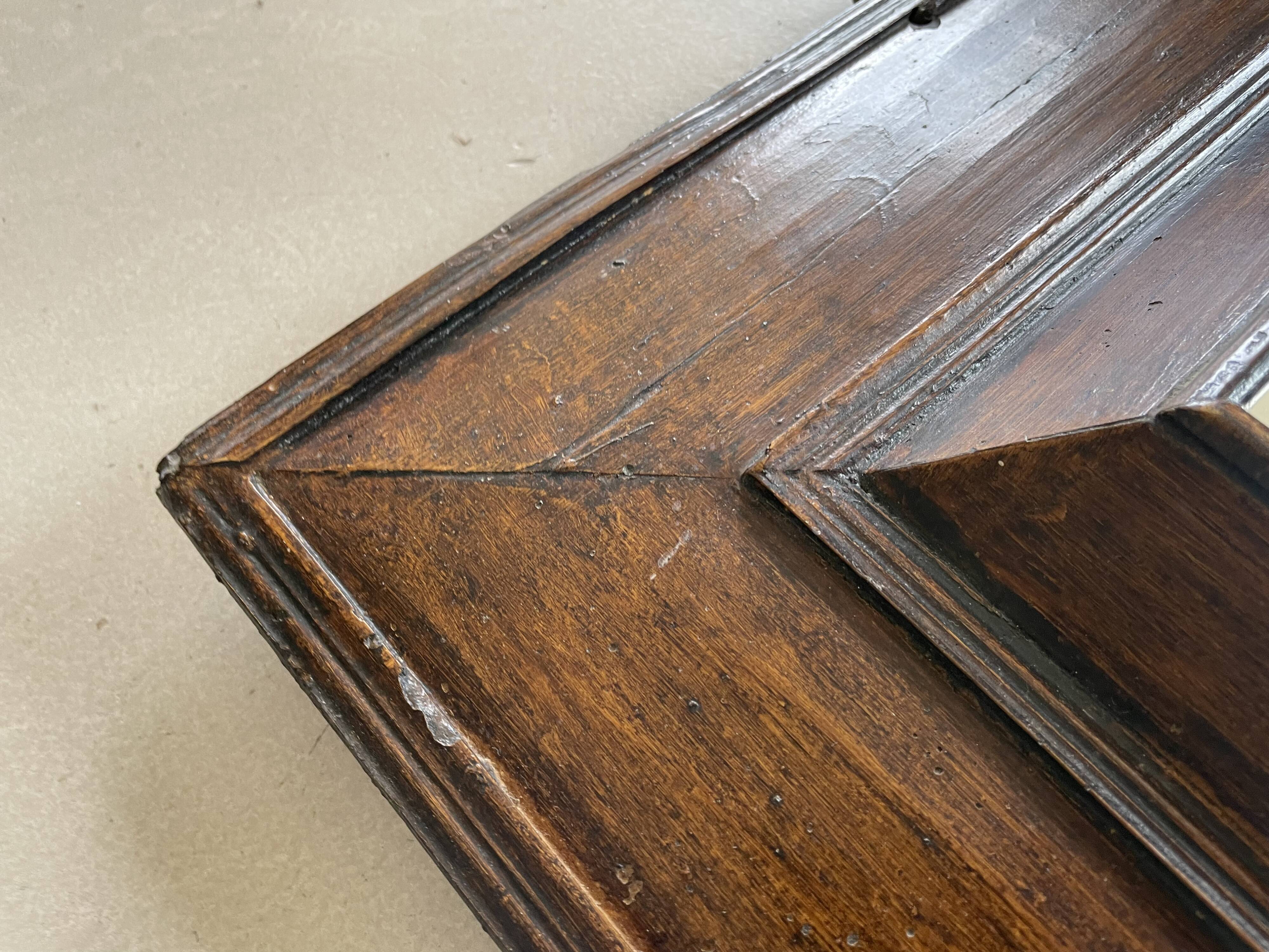 Mirror still old oak