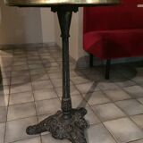 Paris bistro pedestal table 19th