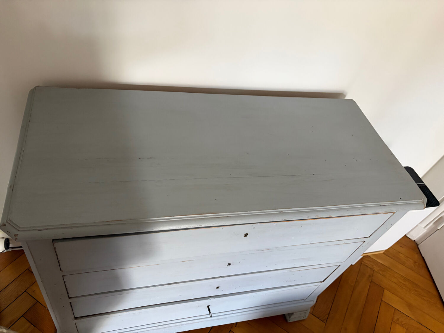 Commode en bois vintage