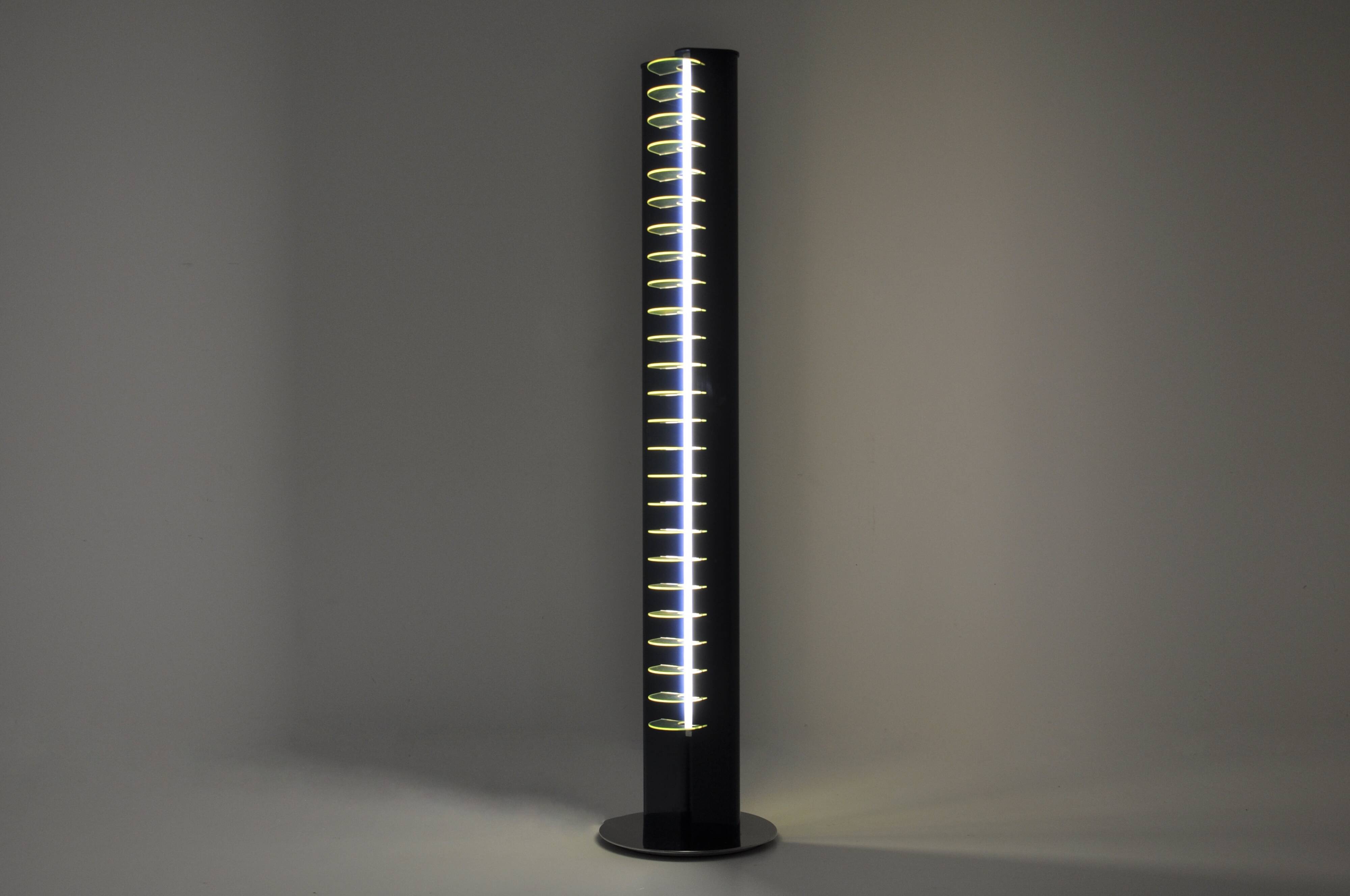 "Amalassunta" floor lamp by Vittorio Gregotti for Bilumen, 1960s
