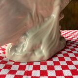 Large white ceramic fish to place.