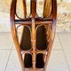 Vintage two-tier bamboo and rattan shelf with storage, Circa 1960