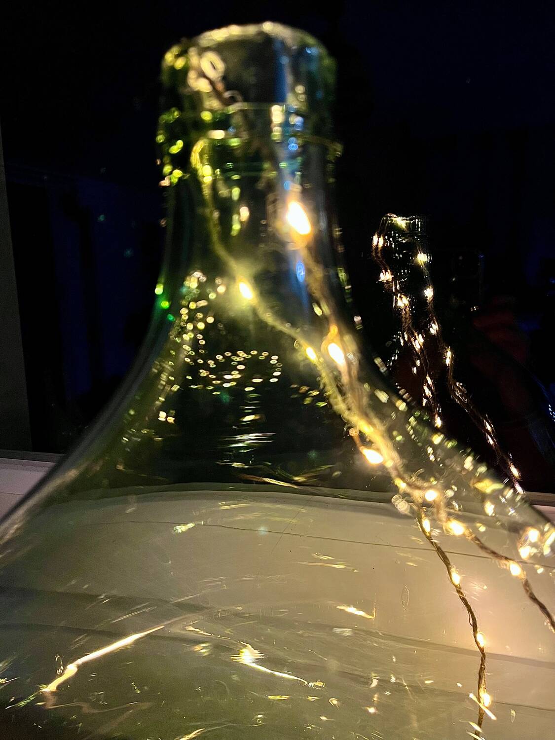 30L turquoise green demijohn