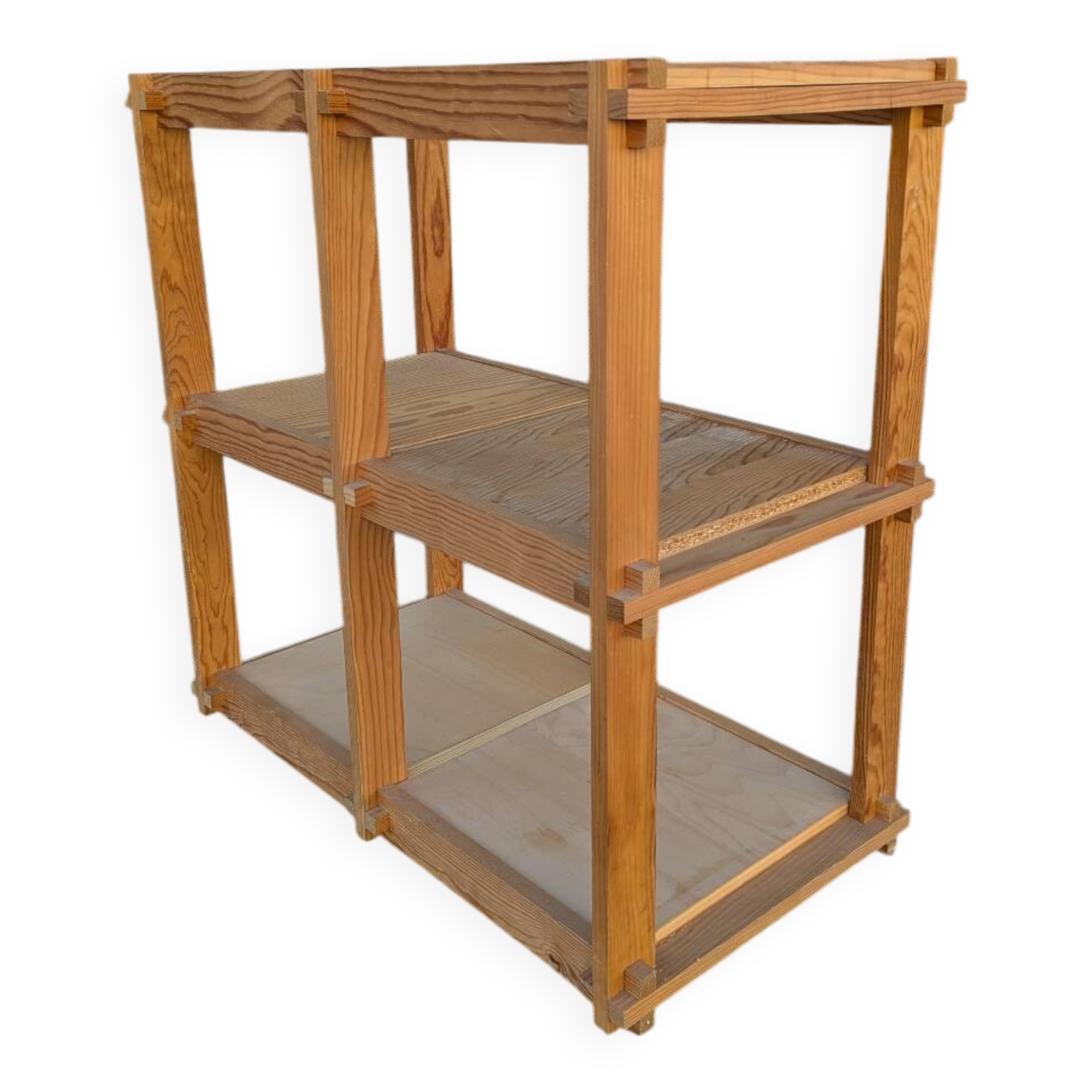 Small pine furniture from the 1970s.